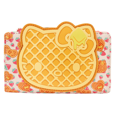 Loungefly Sanrio Hello Kitty Breakfast Waffle Flap Wallet