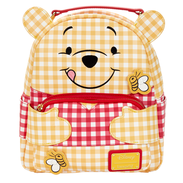 Loungefly Disney Winnie the Pooh Gingham Mini Backpack