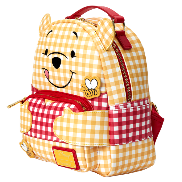 Loungefly Disney Winnie the Pooh Gingham Mini Backpack