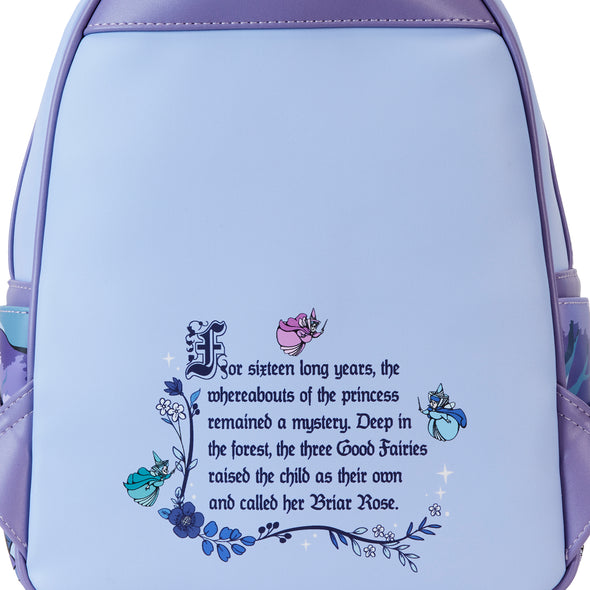 Loungefly Disney Sleeping Beauty 65th Anniversary Scene Mini Backpack