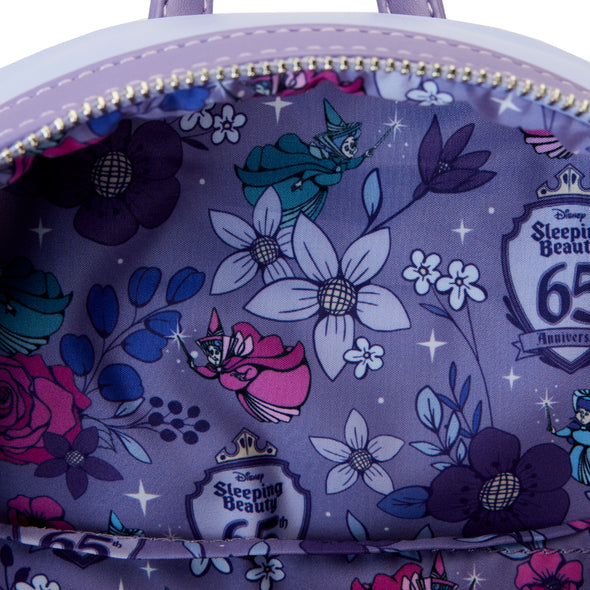 Loungefly Disney Sleeping Beauty 65th Anniversary Scene Mini Backpack