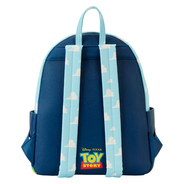 Loungefly Pixar Toy Story Movie Collab Triple Pocket Mini Backpack