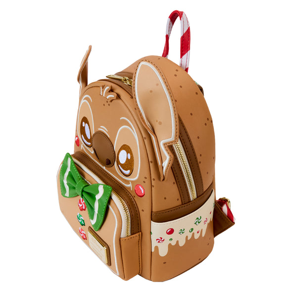 Loungefly Disney Lilo And Stitch Gingerbread Stitch Cosplay Mini Backpack