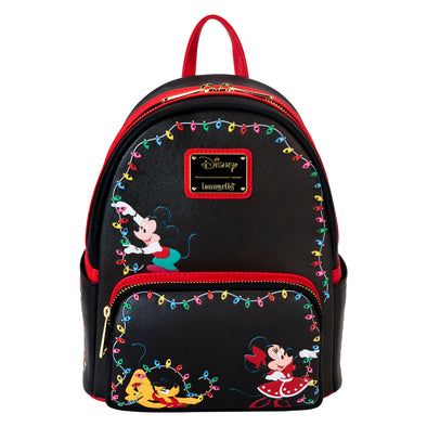 Loungefly Disney Mickey's Light Up Decorations Mini Backpack