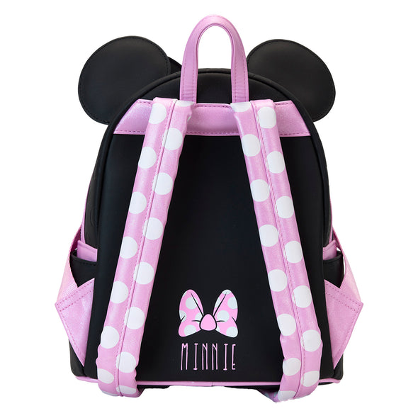 Loungefly Disney Minnie Floral Rock The Dots Mini Backpack