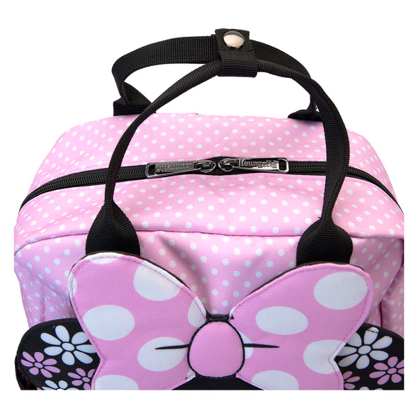 Loungefly Disney Minnie Floral Rock The Dots Nylon Full Size Backpack