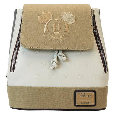 Loungefly Disney Mickey & Friends Canvas Mini Backpack