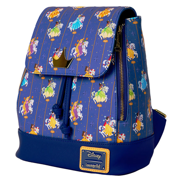 Loungefly Disney Princess Carousel Mini Backpack