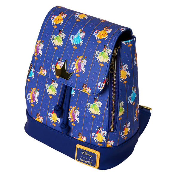 Loungefly Disney Princess Carousel Mini Backpack