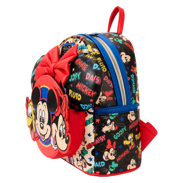 Loungefly Disney Mickey And Friends Classic Ear Holder Mini Backpack