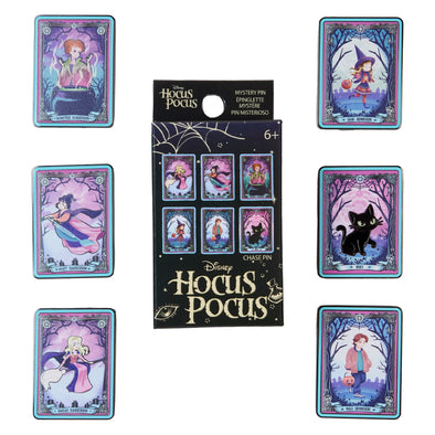 Loungefly Disney Hocus Pocus Tarot Mystery Box Pins