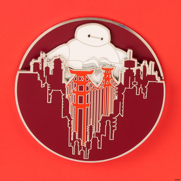 Loungefly Disney Big Hero 6 15th Anniversary San Fransokyo Pin