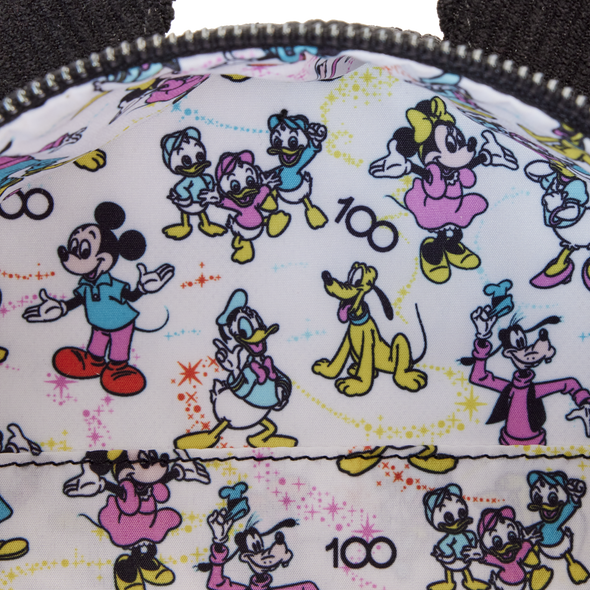 Loungefly Disney Mickey Corduroy Convertible Crossbody