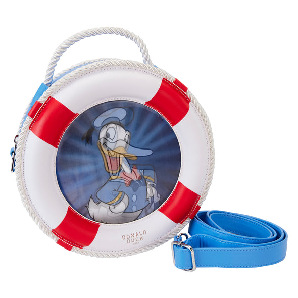 Loungefly Disney Donald Duck 90th Anniversary Crossbody Bag