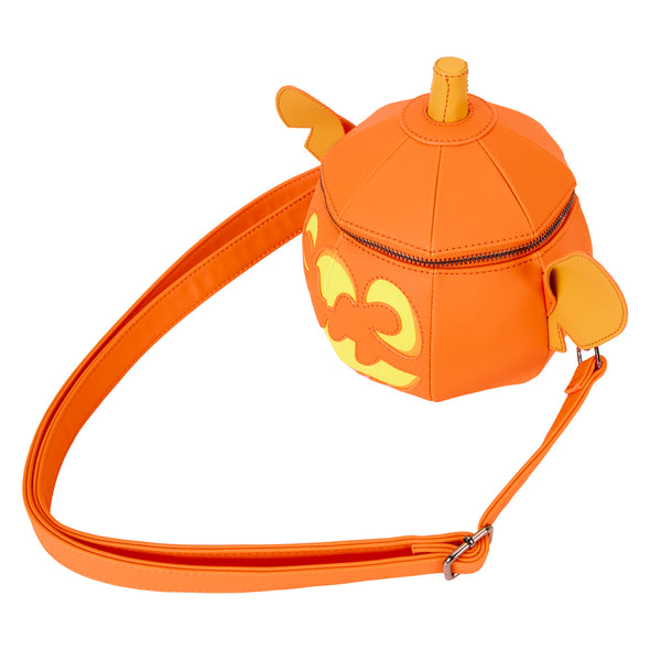 Loungefly Disney Stitch Figural Pumpkin Crossbody Bag