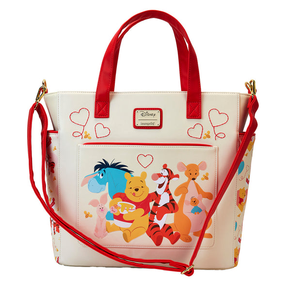 Loungefly Disney Winnie The Pooh Love Convertible Tote Backpack