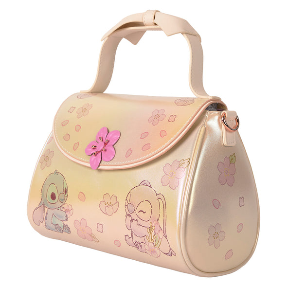 Loungefly Disney Cute Stitch Bow Handle Crossbody