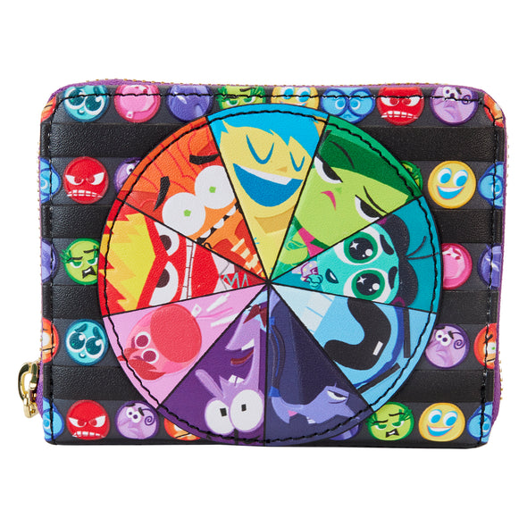 Loungefly Pixar Inside Out 2 Core Memories Zip Around Wallet