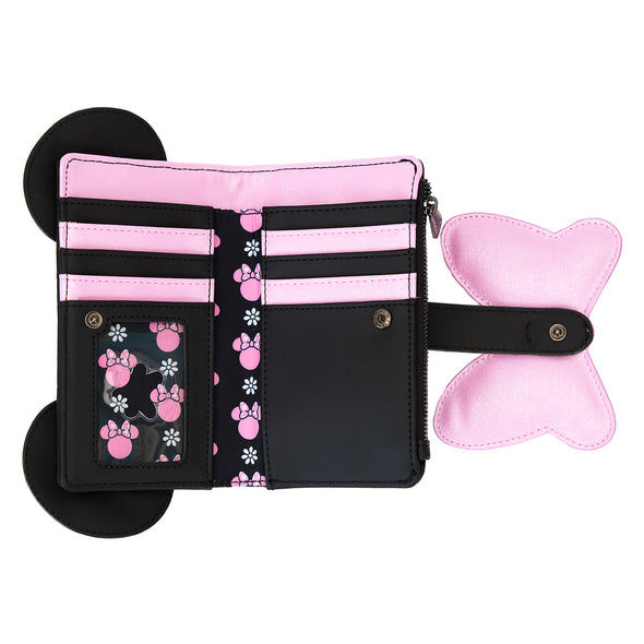 Loungefly Disney Minnie Floral Rock The Dots Wallet