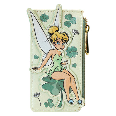 Loungefly Disney Tinkerbell 4 Leaf Clover Large Cardholder