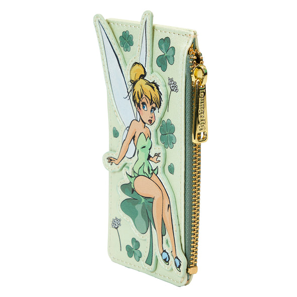 Loungefly Disney Tinker Bell 4 Leaf Clover Large Cardholder