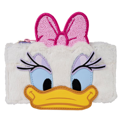 Loungefly Disney Daisy Duck Plush Large Cardholder