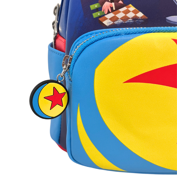 Modern Pinup Exclusive Loungefly Pixar Shorts AOP Mini Backpack