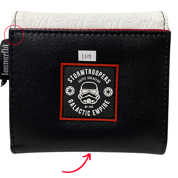 Loungefly Star Wars Stormtrooper Flap Wallet DEFECTIVE #119