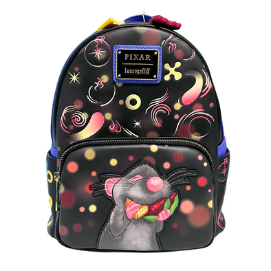 Modern Pinup Exclusive Loungefly Disney Pixar Ratatouille Remy Food Scene Mini Backpack