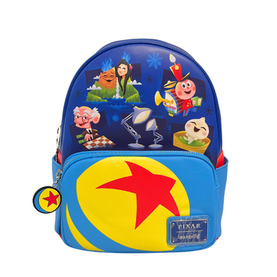 Modern Pinup Exclusive Loungefly Pixar Shorts AOP Mini Backpack