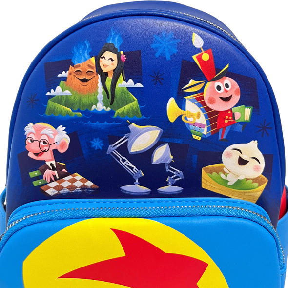 Modern Pinup Exclusive Loungefly Pixar Shorts AOP Mini Backpack