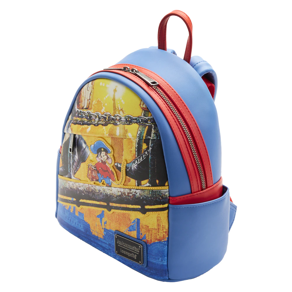 SDCC 2022 Loungefly Exclusive: An American Tail - Fievel Mini Backpack, NEW