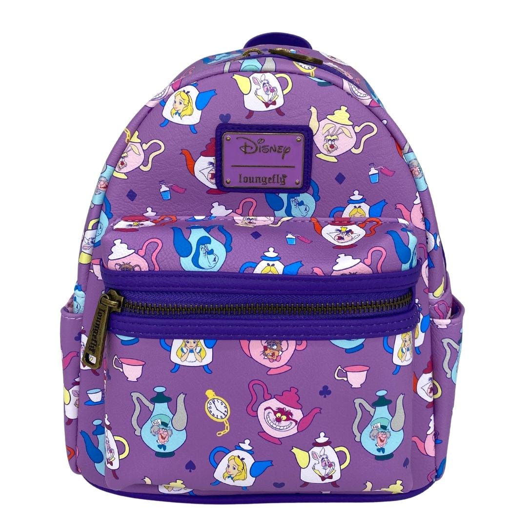 Loungefly Alice in Wonderland Retro Mini Backpack 