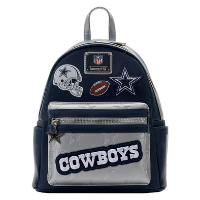 Loungefly NFL Dallas Cowboys Patches Mini Backpack