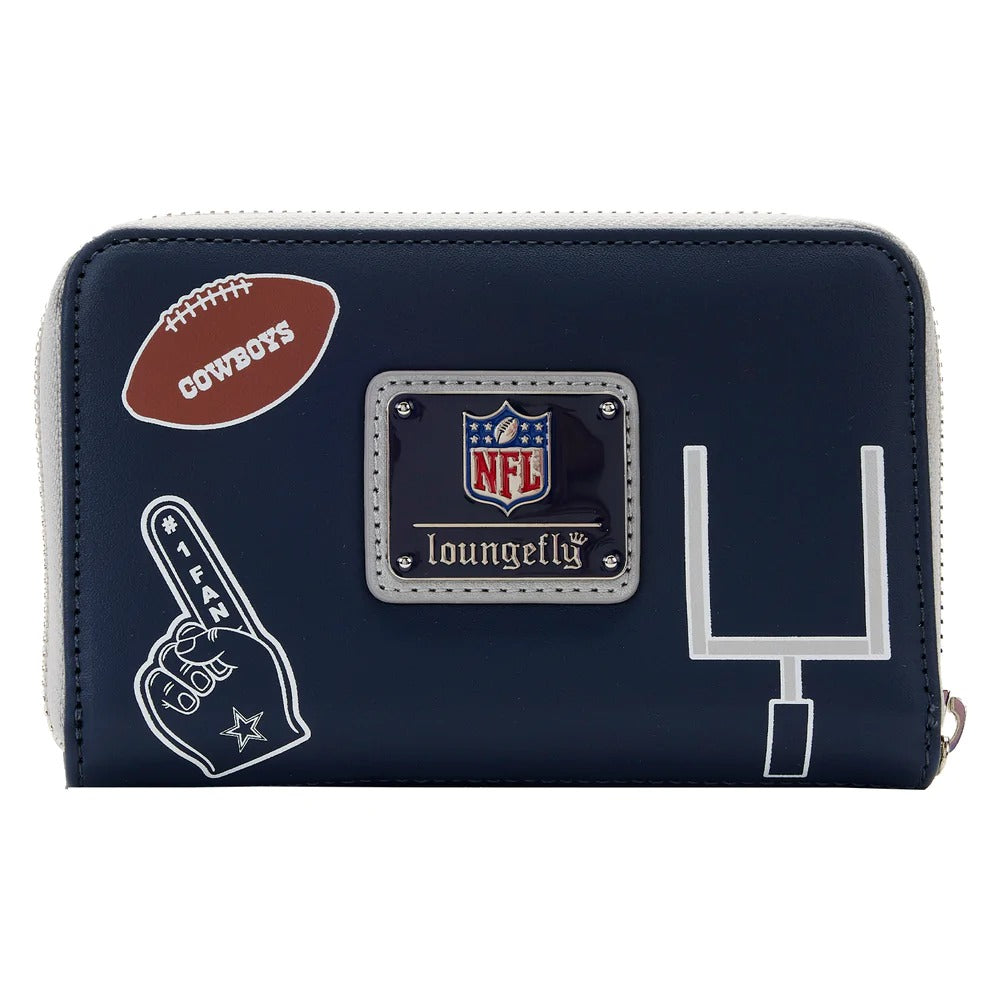 Loungefly x NFL Green Bay Packers Patches Zip Around Wallet