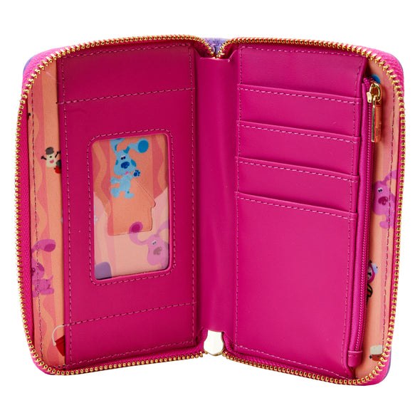 Loungefly Nickelodeon Blues Clues Mail Time Zip Around Wallet