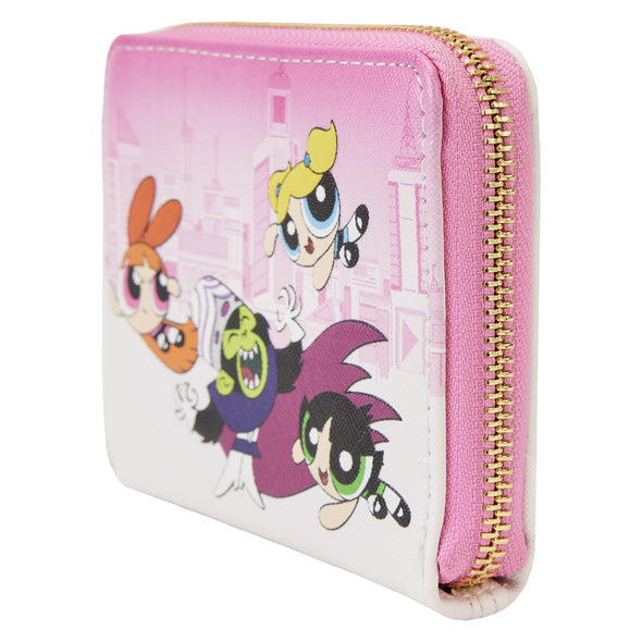 Loungefly Powerpuff Girls vs Mojo Jojo Zip Around Wallet