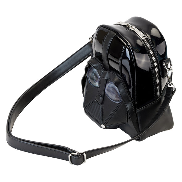 Loungefly Star Wars Darth Vader Figural Helmet Crossbody Bag