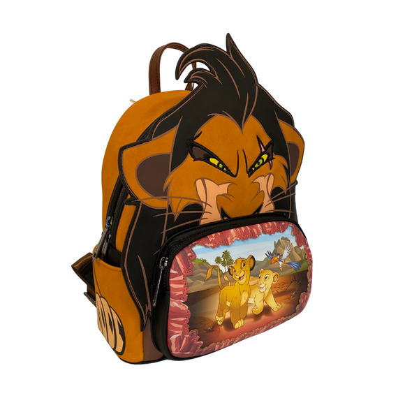 Loungefly Disney Lion King Scar Villains Scene Mini Backpack