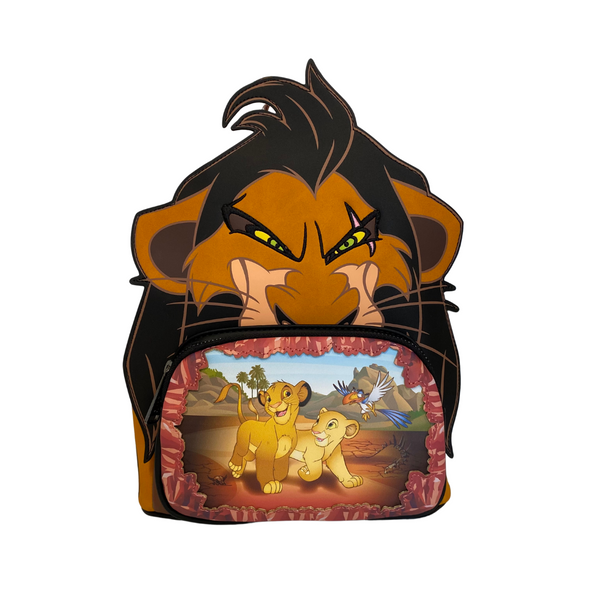 Loungefly Disney Lion King Scar Villains Scene Mini Backpack