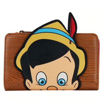 Loungefly Disney Pinocchio Peeking Flap Wallet