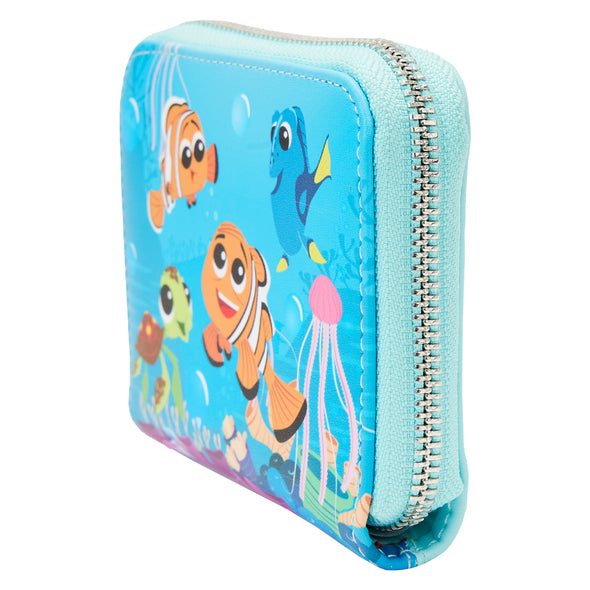 Loungefly Disney Finding Nemo 20th Anniversary Zip Around Wallet