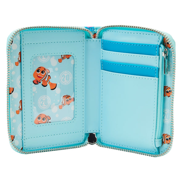 Loungefly Disney Finding Nemo 20th Anniversary Zip Around Wallet