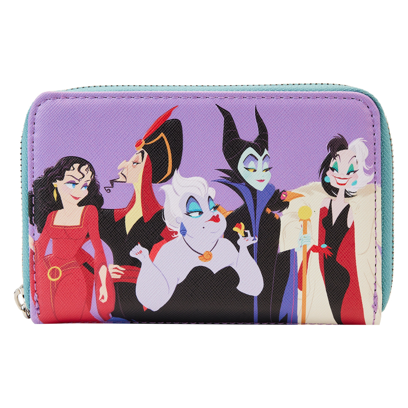 Loungefly Disney Villains Debossed All Over Print Zip Around Wallet – The  Line Jumper