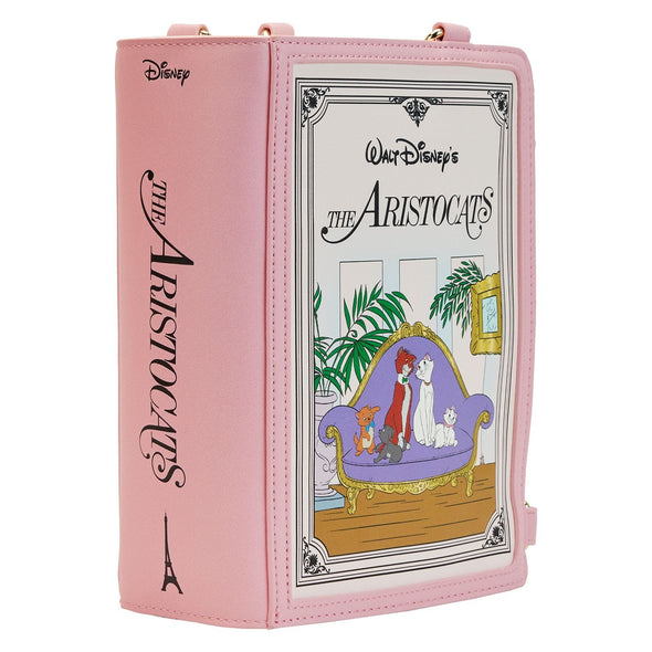 Loungefly Disney The Aristocats Classic Book Convertible Crossbody Bag