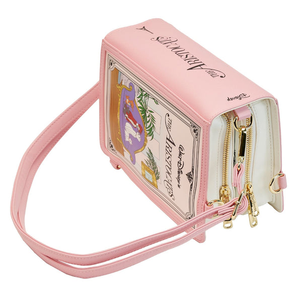 Loungefly Disney The Aristocats Classic Book Convertible Crossbody Bag