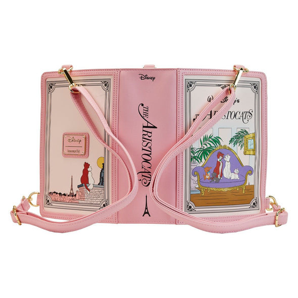 Loungefly Disney The Aristocats Classic Book Convertible Crossbody Bag