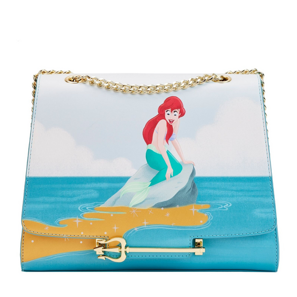 Loungefly Disney Little Mermaid Triton's Gift Crossbody Bag